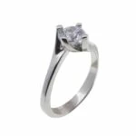 Christian wit gouden fantasie ringChristian wit gouden fantasie ring