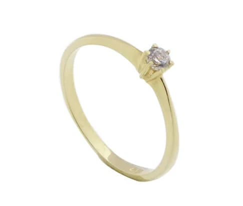 14 karaat bicolor gouden ring