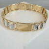 14 karaats heren armband bicolor