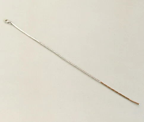 Christian wit gouden armband met zirkonia