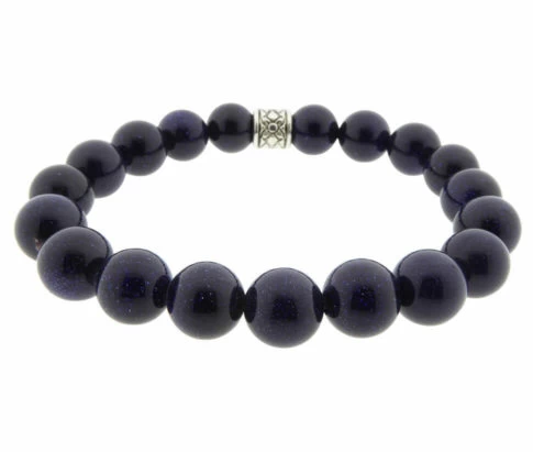 Synthetisch Lapis lazuli Christian armband