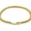 Geel gouden Christian armband