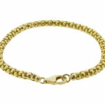 Geel gouden Christian armband