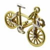 Geel gouden fiets hanger