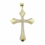 Gouden Kruis Met Zirkonia 1