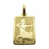Gouden boogschutter sterrenbeeld hanger