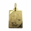 Gouden weegschaal sterrenbeeld hanger