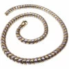 Gouden bicolor dames collier