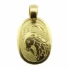 Geel gouden ram sterrenbeeld hanger
