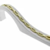 Geel gouden schakelarmband