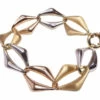 Tricolor gouden armband