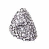 Zilveren zirkonia ring