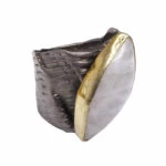 Zilveren ring met labradoriet Zilveren ring met labradoriet