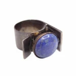 Zilveren ring met lapis lazuli Zilveren ring met lapis lazuli