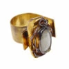 Zilveren ring met maansteen