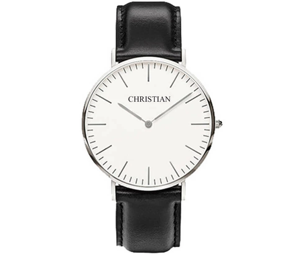 Christian Silver White Classic
