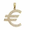 Euro hanger met zirkonia