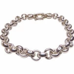Christian zilveren armband met losse schakels Christian zilveren armband met losse schakels