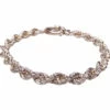Christian zilveren geweven armband