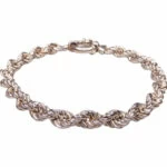 Christian Zilveren Geweven Armband