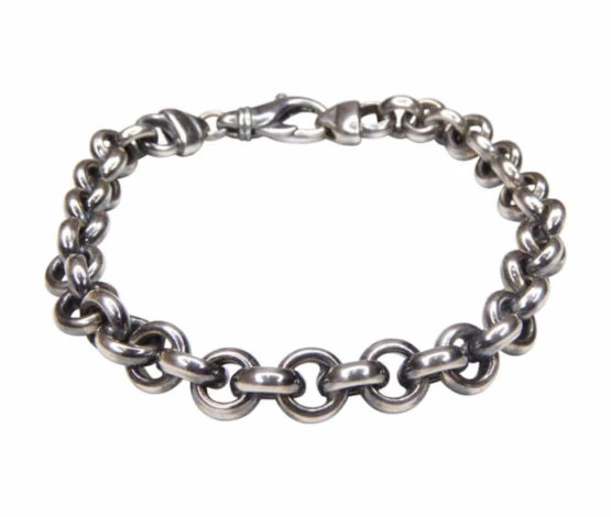 Christian zilveren jasseron armband