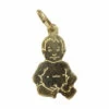 Geel gouden baby hanger
