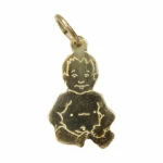 Geel Gouden Baby Hanger