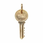 Geel Gouden Sleutel Hanger