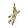 Gouden hanger met harten kind