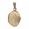 Gouden medaillon hanger