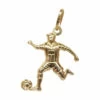 Gouden voetbal hanger