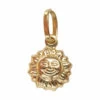 Gouden zon hanger
