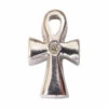 Wit gouden Egyptische kruis hanger