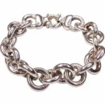 Zilveren armband met losse schakels