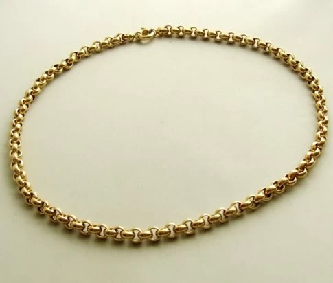 14 karaat gouden jasseron collier