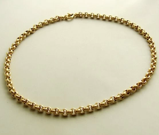 14 karaat gouden jasseron collier