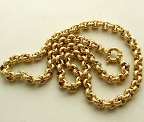 14 karaat gouden jasseron collier