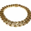14 karaat gouden gourmette armband