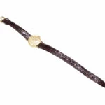 Gouden Repulse horloge met leren band