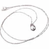 14 karaat gouden ketting druppel