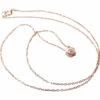 14 karaats rose gouden ketting met hanger ster