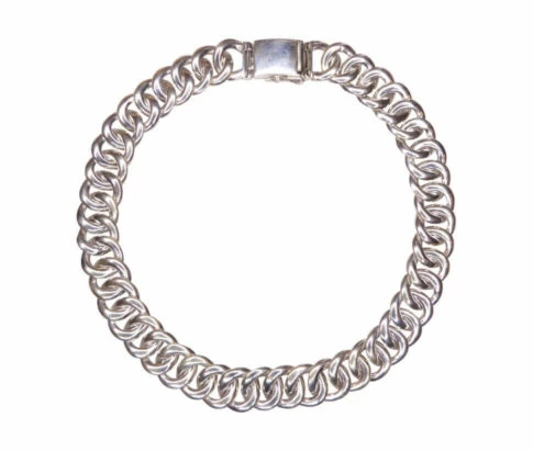 Zilveren armband met cirkel armband