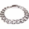 Zilveren armband met gourmette