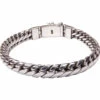 Zilveren armband met half rond