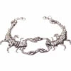 Zilveren armband met schorpioen