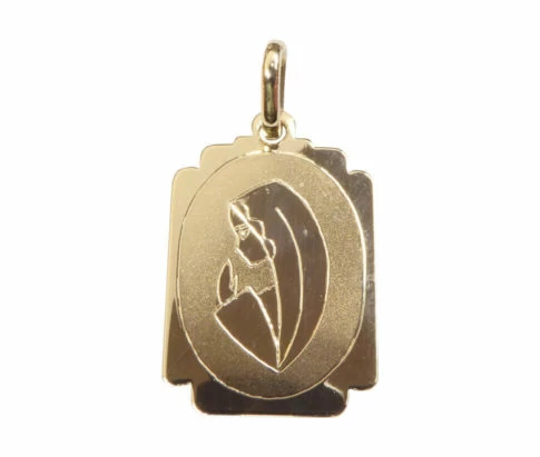 14 karaat gouden Maria hanger