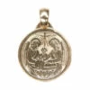Gouden beschermheer hanger