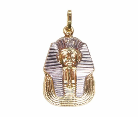 Bicolor gouden Egyptische hanger