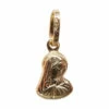 Geel gouden Maria hanger
