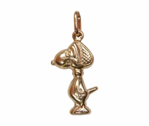 Gouden Snoopy hanger